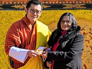 retd-ias-officer-gets-prestigious-national-award-of-bhutan